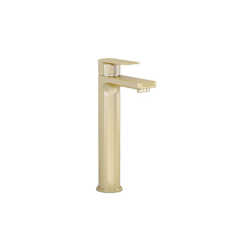 Suburb Tall Basin Mixer - Brushed Brass